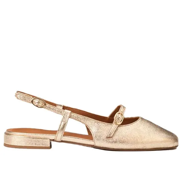 Bertille Gold | Flat Mary-Jane