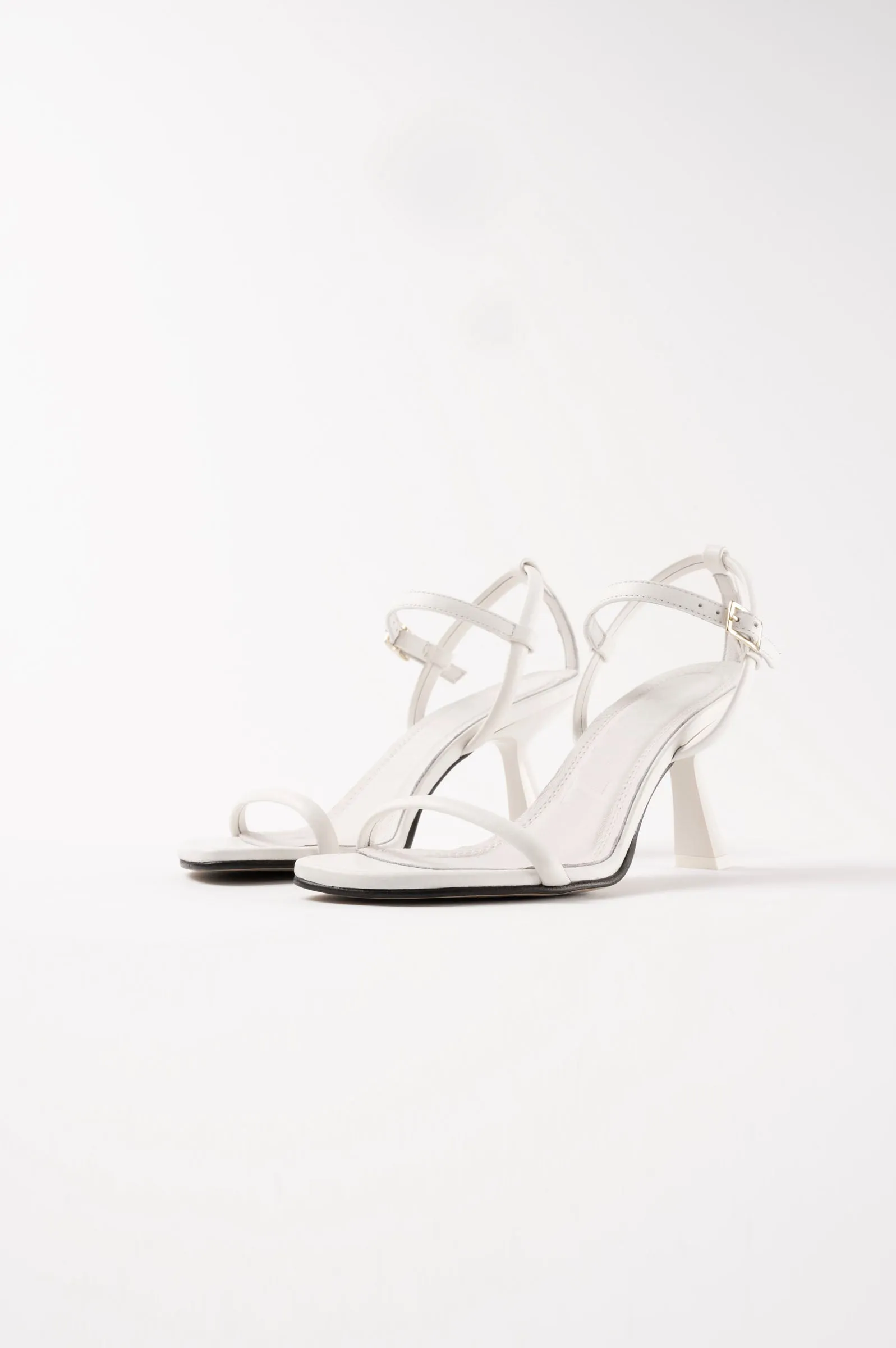 CAROLINA - White Leather Sandals