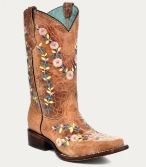 CORRAL TEEN HONEY EMBROIDERY GLOW IN THE DARK BOOTS STYLE T0161