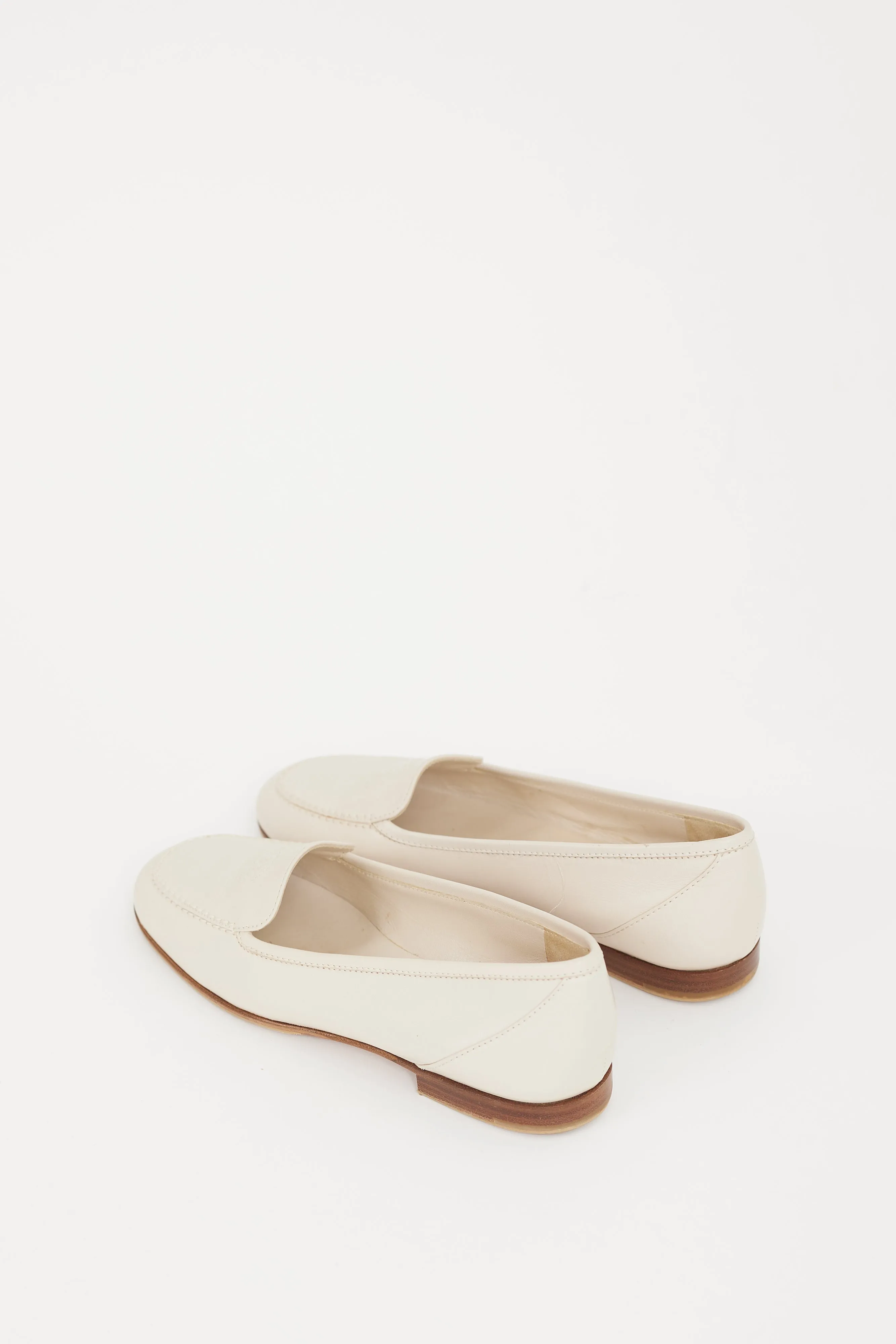 Cream CC Logo Loafer