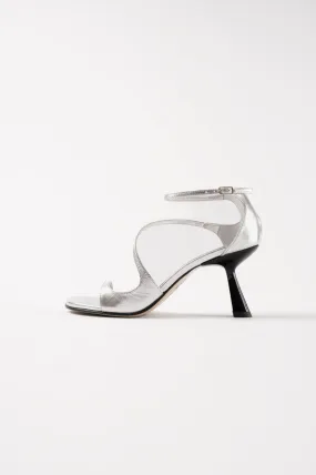 DAKOTA - Silver Leather Sandals