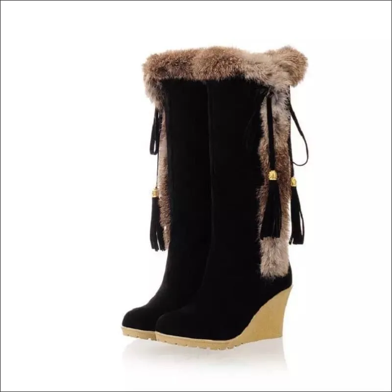 Faux Suede Wedge Boots for Ultimate Style and Comfort this Season