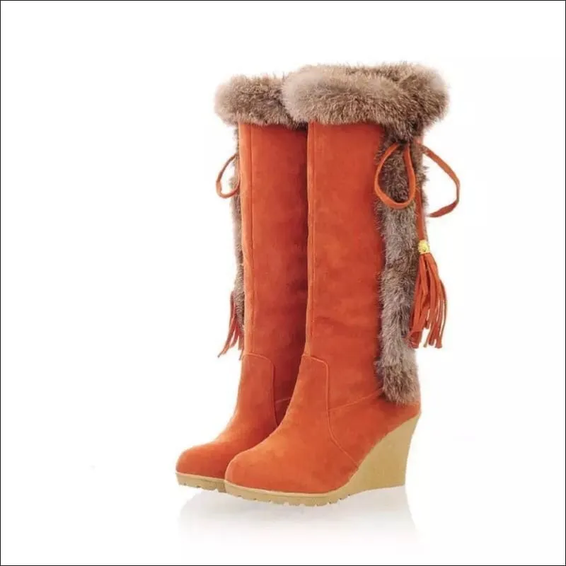 Faux Suede Wedge Boots for Ultimate Style and Comfort this Season