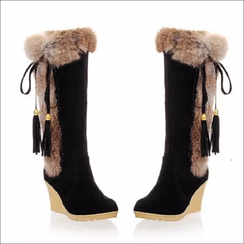 Faux Suede Wedge Boots for Ultimate Style and Comfort this Season