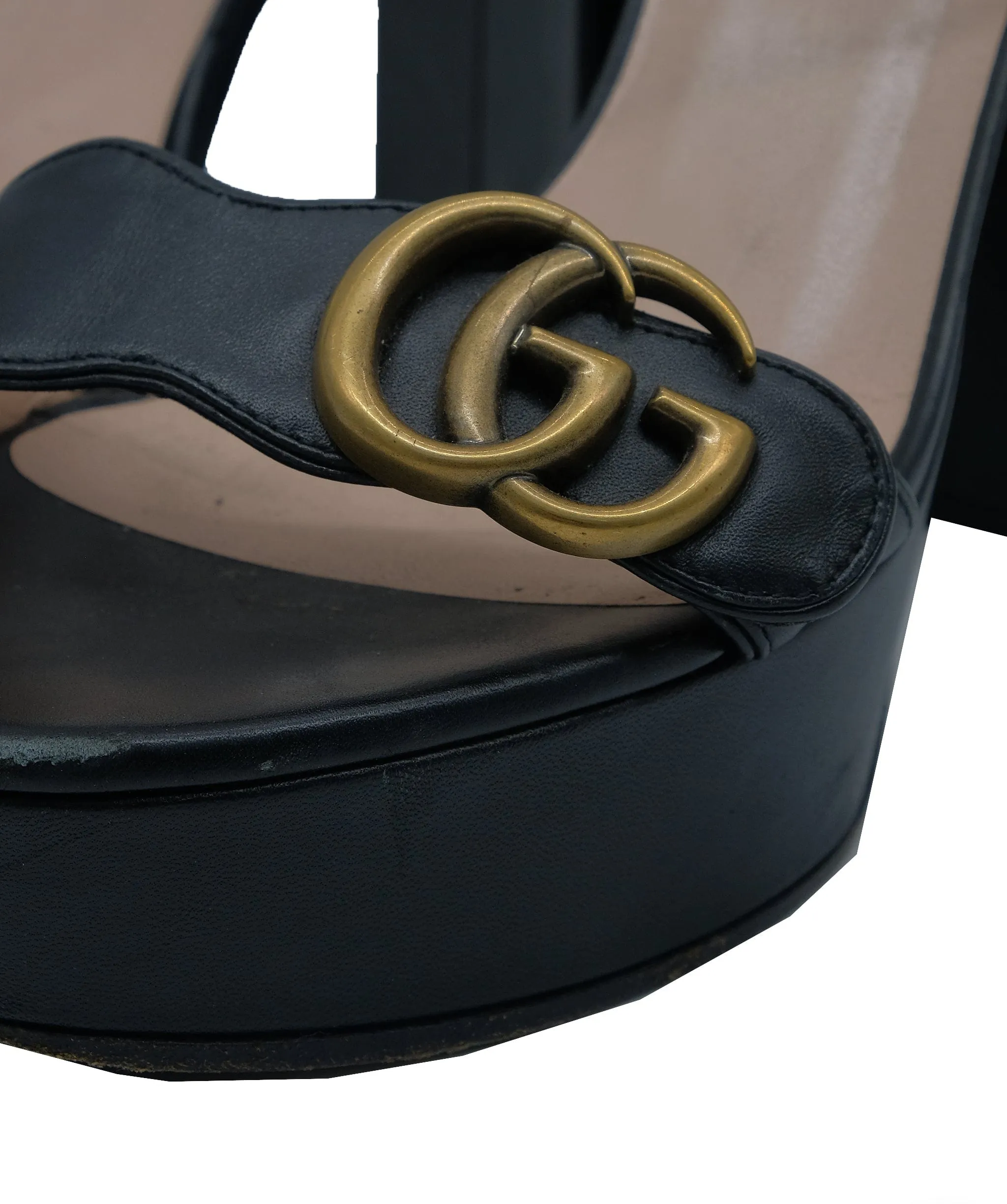 Gucci Heelled sandals Black 37.5 RJC3313