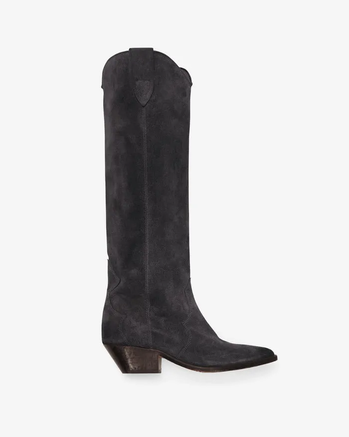 ISABEL MARANT ÈTOILE - Denvee High Boots - Faded Black