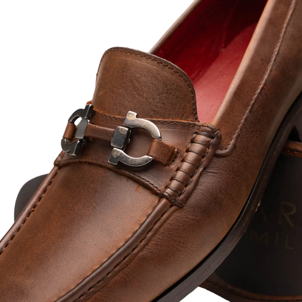 Marco Di Milano Cassarano Calf and Leather Crazy Tan