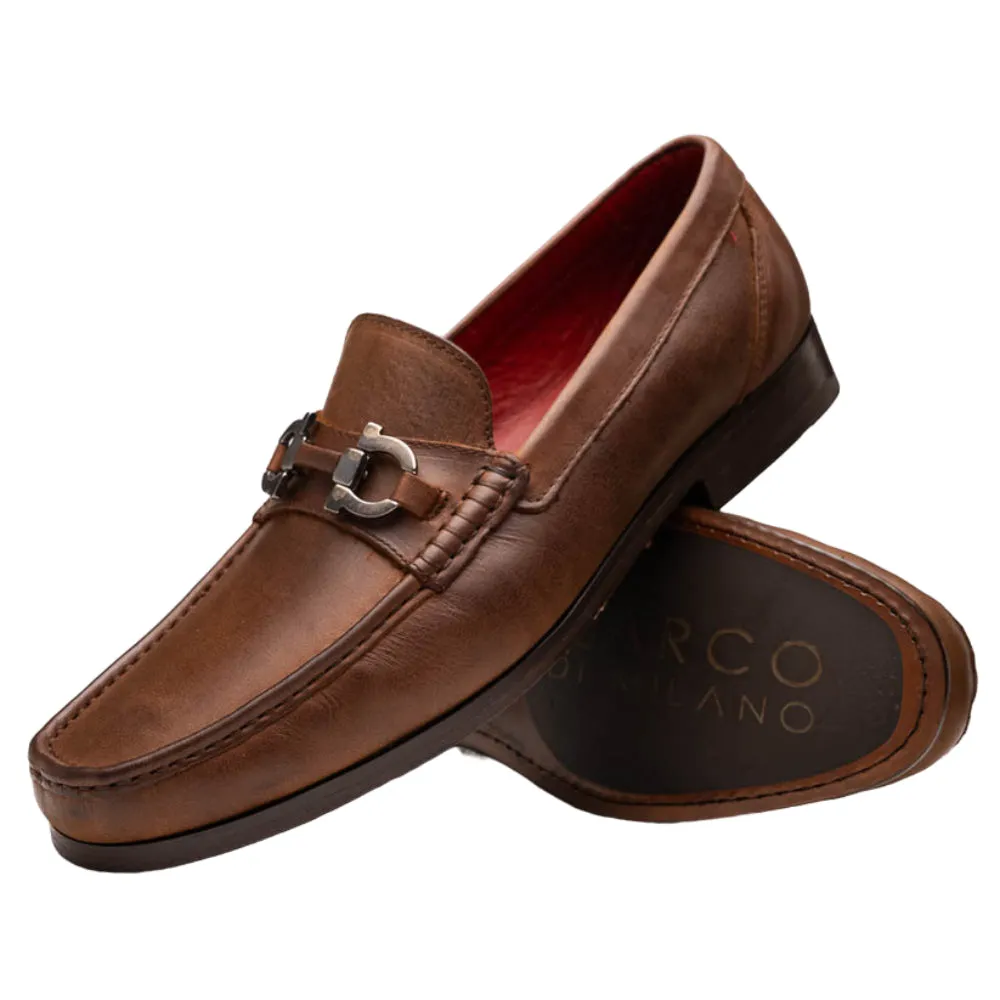 Marco Di Milano Cassarano Calf and Leather Crazy Tan