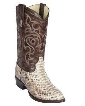 Men's Natural Python Western Boots