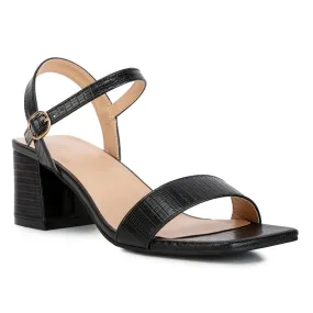 Minimalist Block Heel Sandals