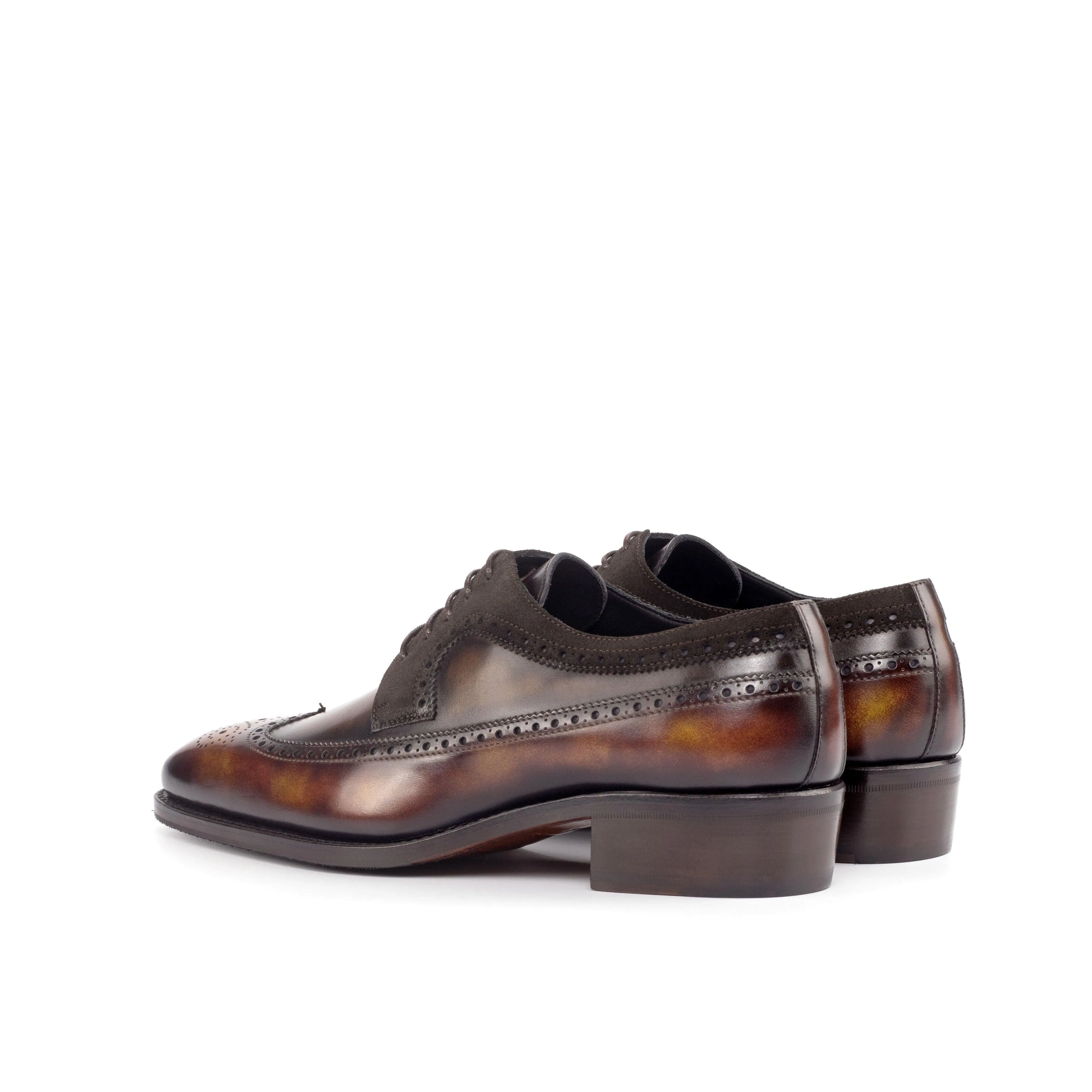 Museum Patina & Papiro Patina Leather Longwing Blucher