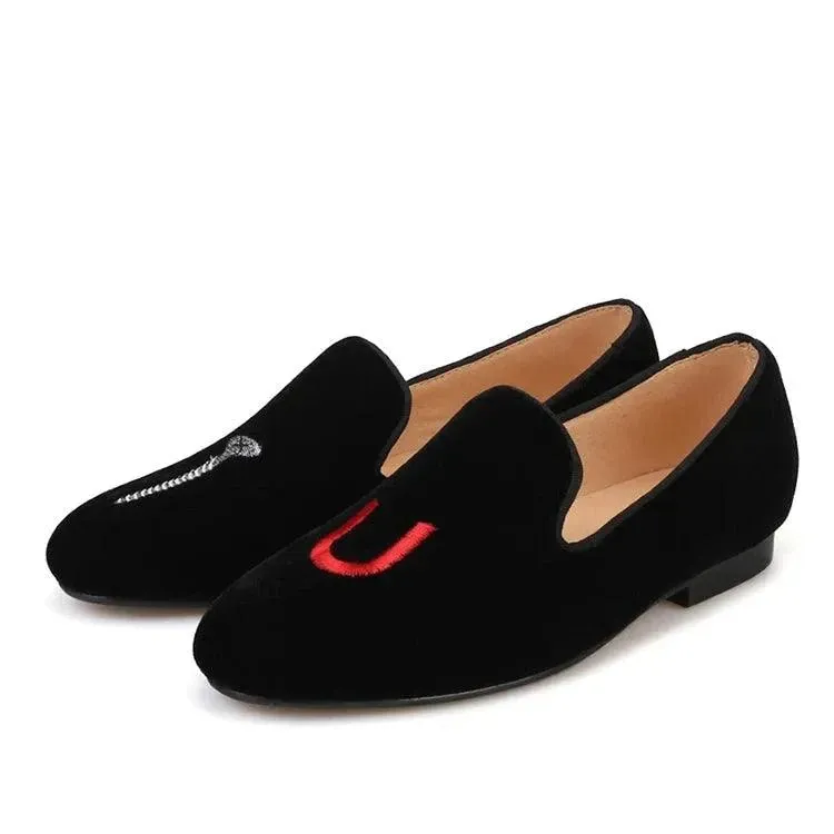 Party-Ready Embroidered Women Loafers