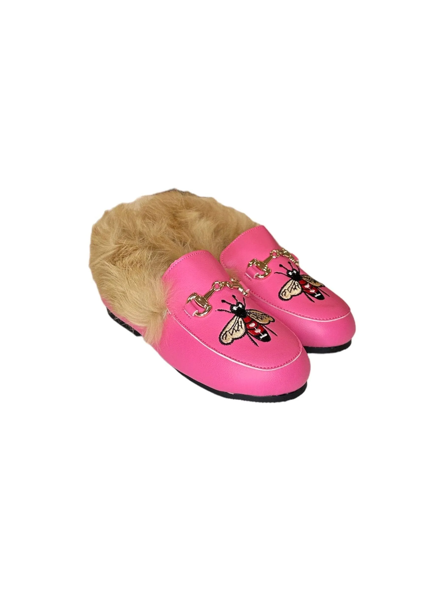 Queen Bee Faux Fur Loafer