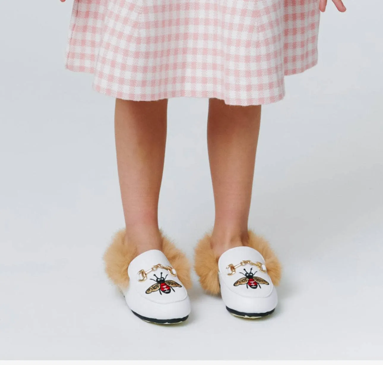 Queen Bee Faux Fur Loafer