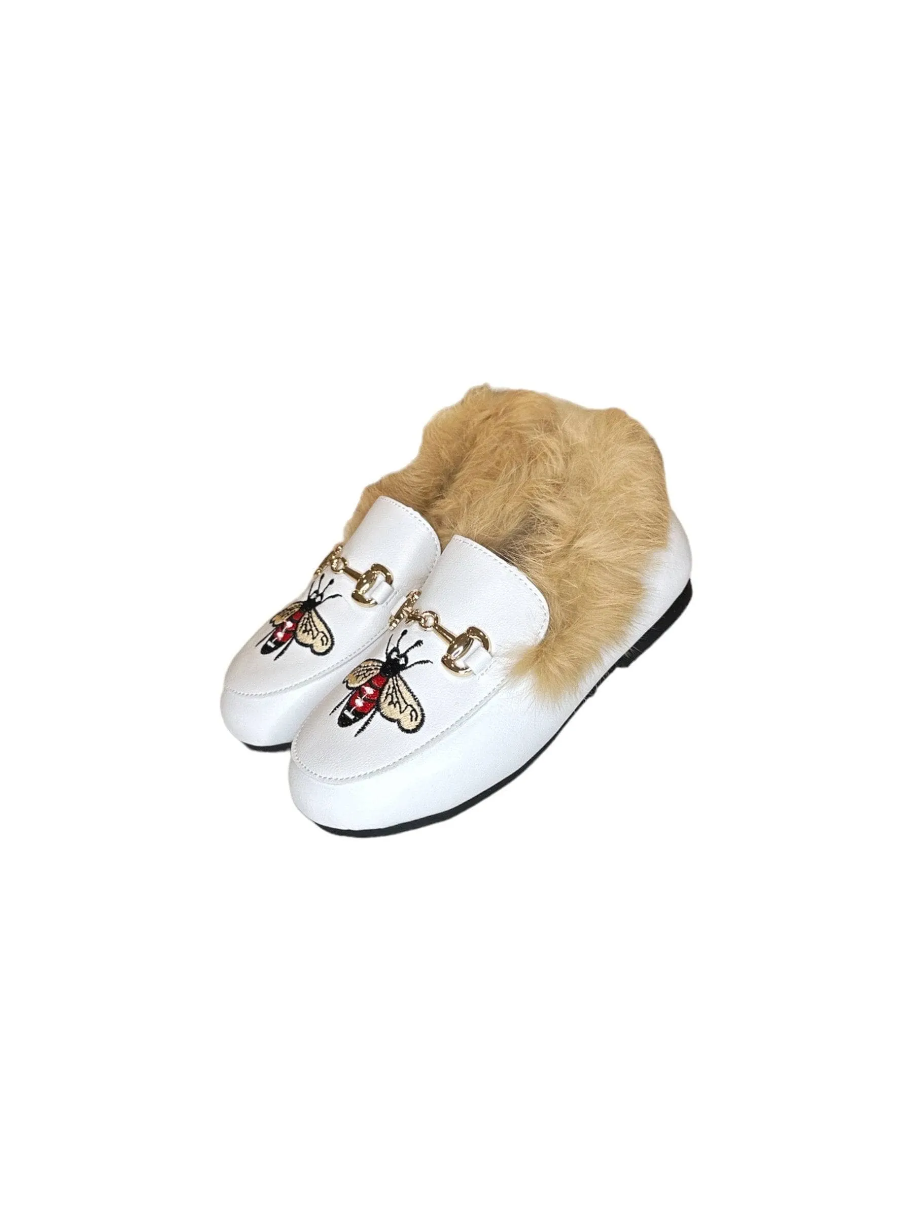 Queen Bee Faux Fur Loafer