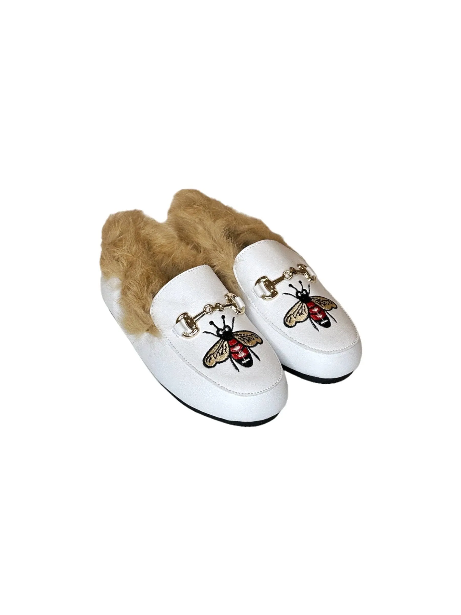 Queen Bee Faux Fur Loafer