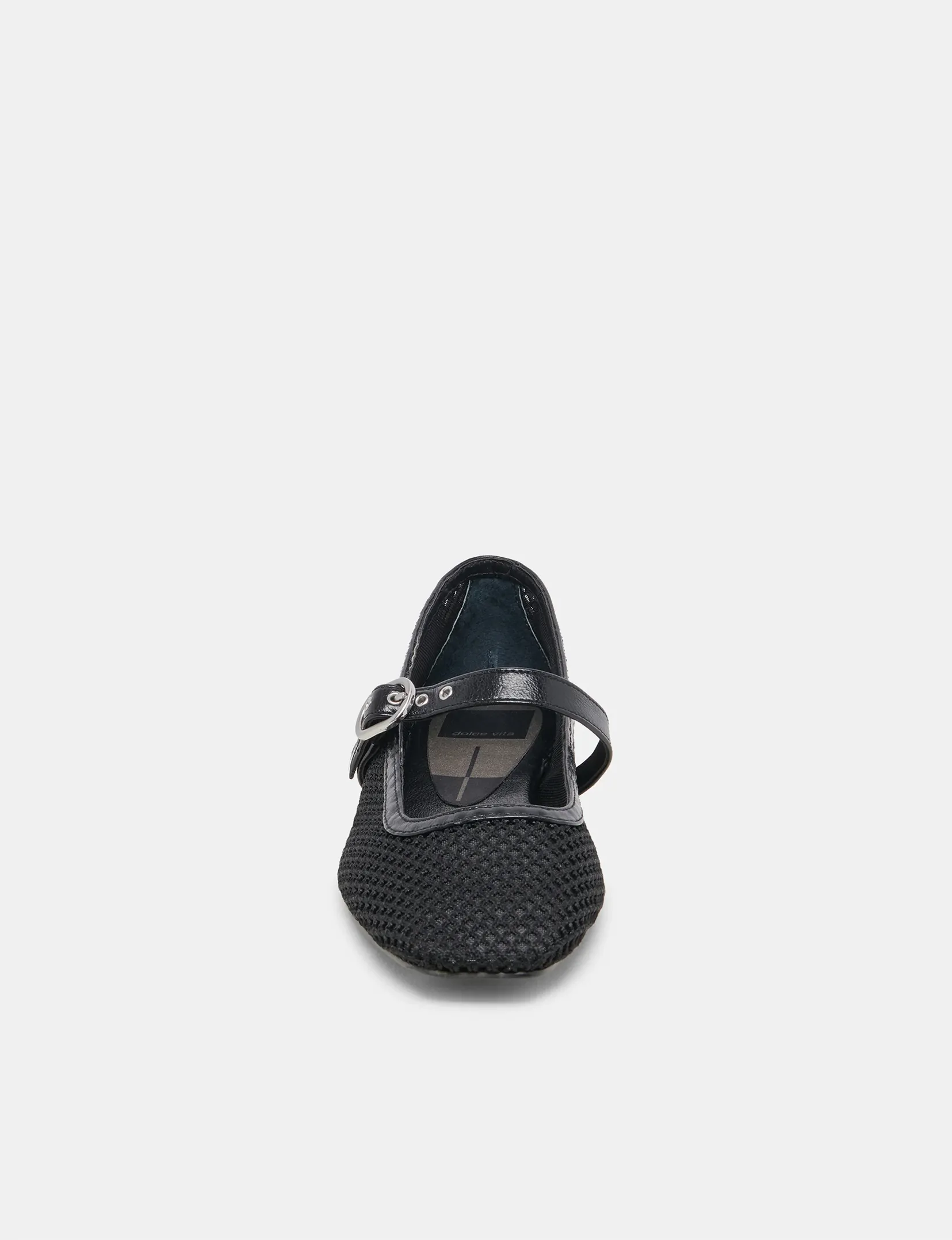 Rodni Woven Mesh Flat, Black