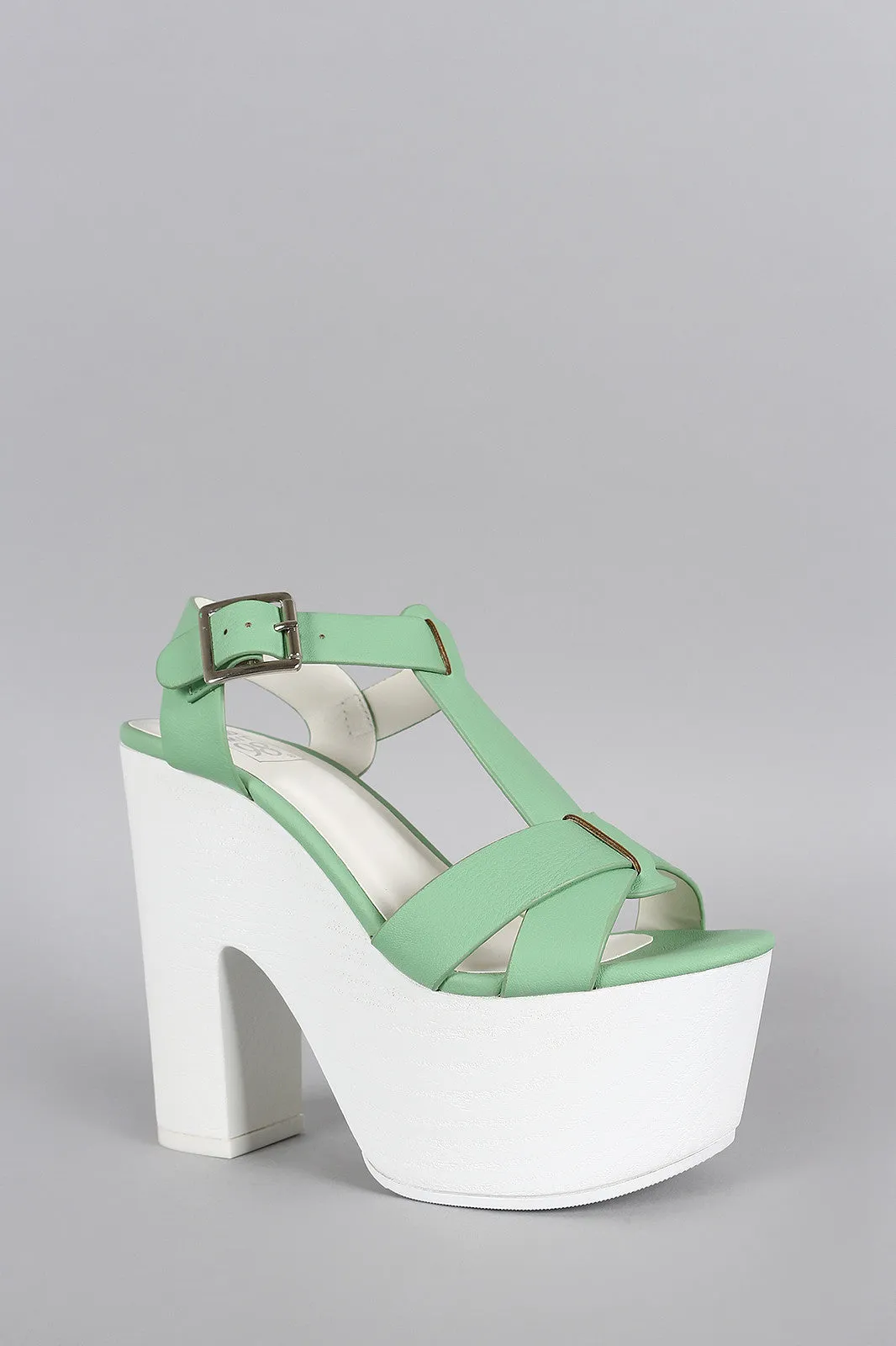 Speed Limit 98 Summer Chunky Platform Heel