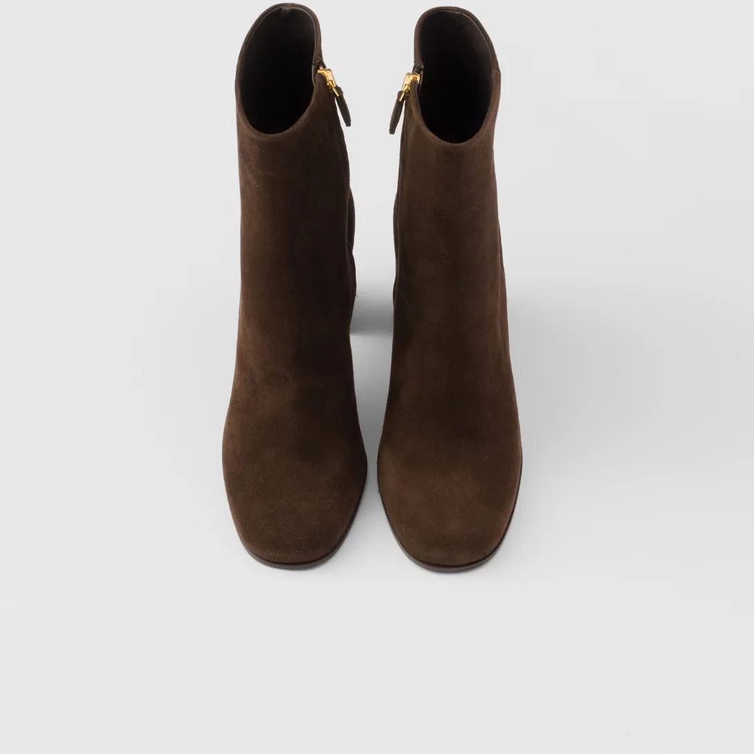 Suede Leather booties