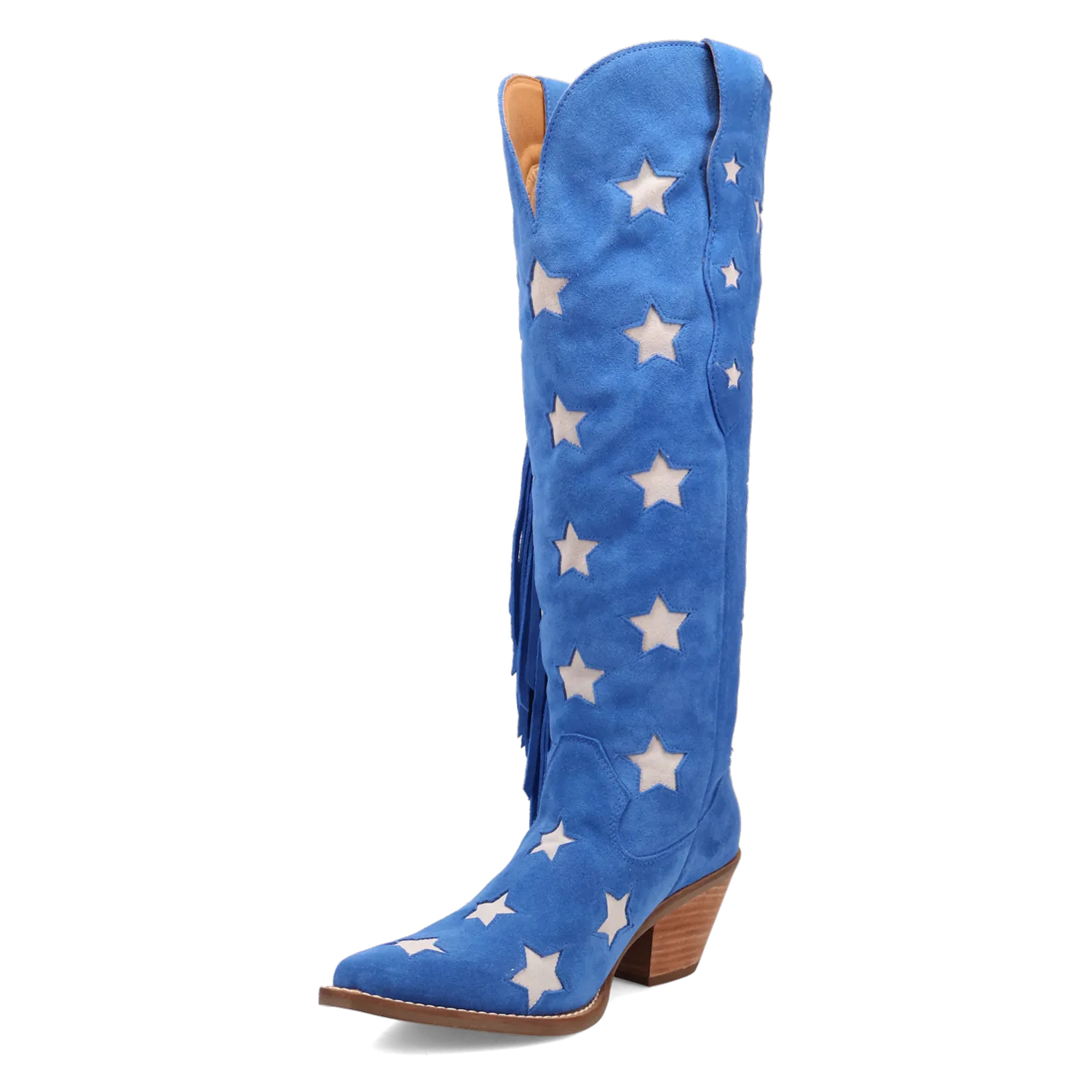 Super Star Blue Suede Leather Boot (DS)