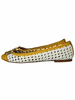 Tory Burch Chelsea Woven Ballet Flats Size 7