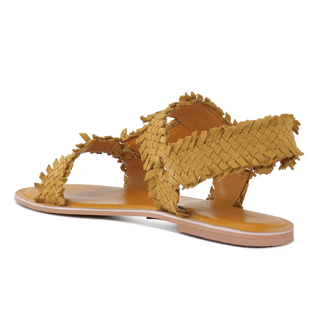 Woven Flat Sandals