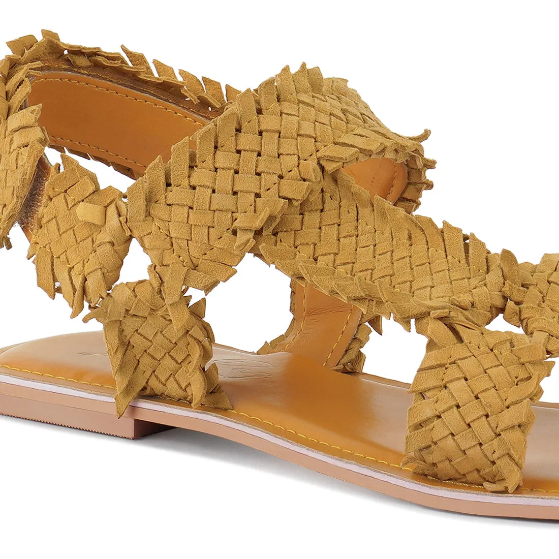 Woven Flat Sandals