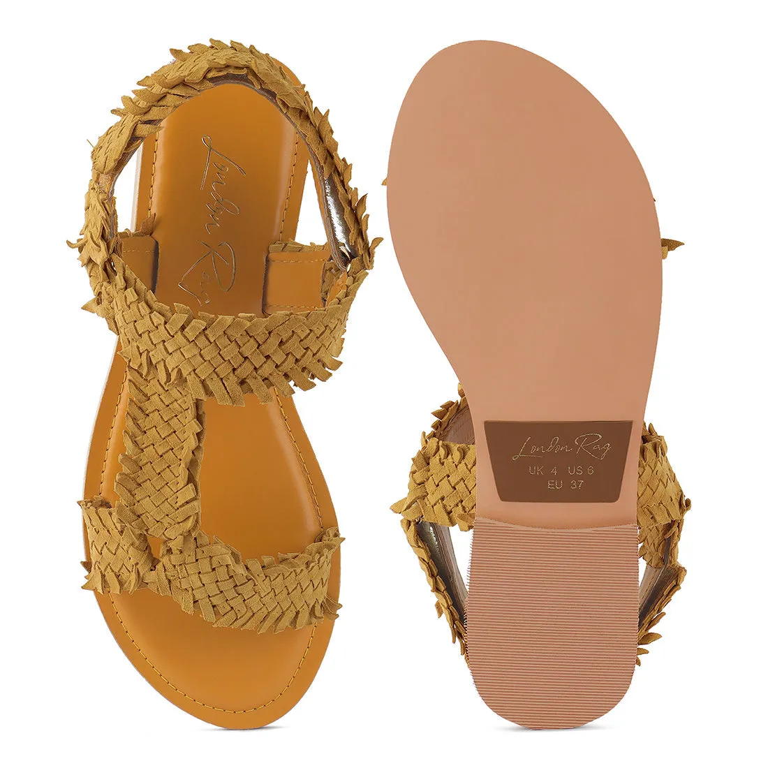 Woven Flat Sandals