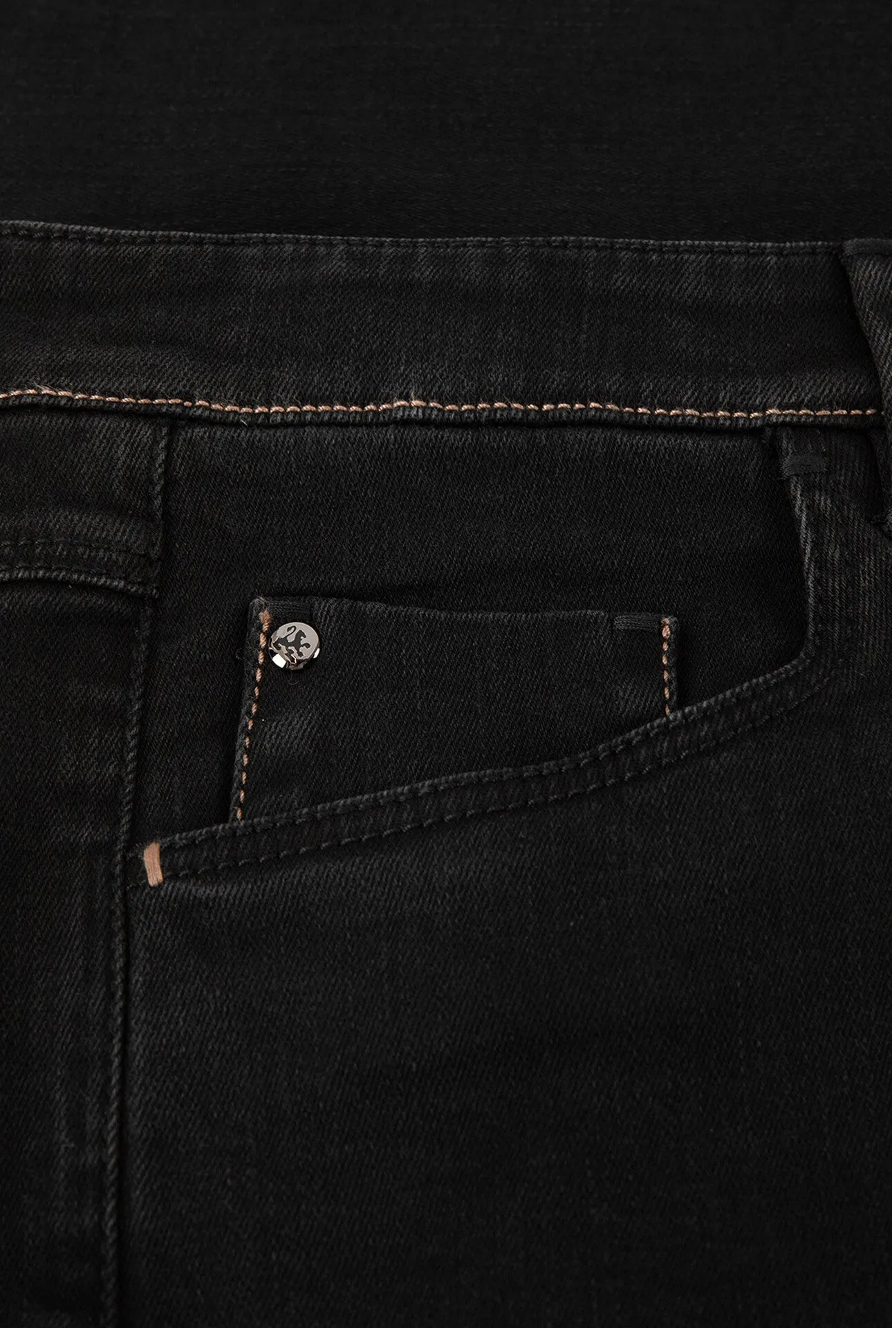 Zilli Regular Fit Jeans - Iconic Lion Embroidery